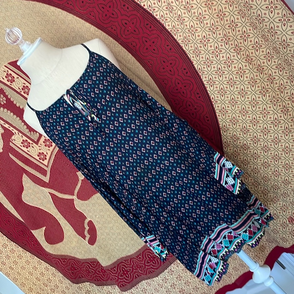 Yi Heng Mei cold shoulder printed dress